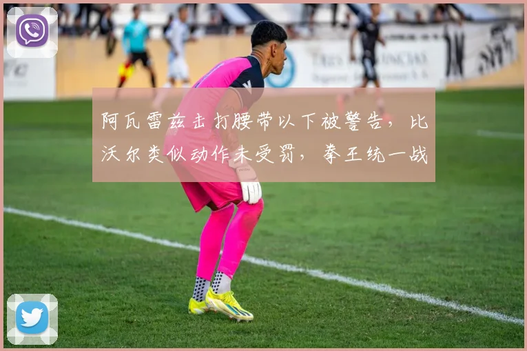 阿瓦雷兹击打腰带以下被警告,比沃尔类似动作未受罚,拳王统一战判罚尺度双标